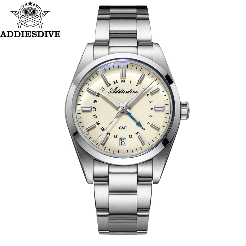 Jewelry Style Watches - ADDIESDIVE ホットブランド 36 ミリメートル高級 GMT 腕時計ギフト男性