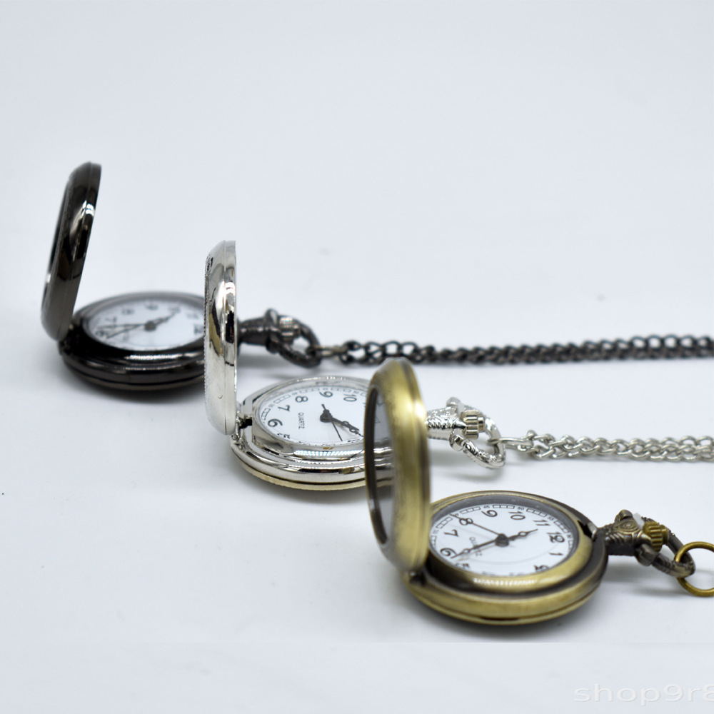 カスタムヴィンテージメタル懐中時計ペンダントネックレス クラ - Jewelry Style Watches のレビューと価格