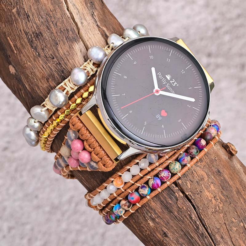 20MM 22MM ボヘミアンウォッチバンド レディース G - Stones Watches & Jewelry In Sweden Ab のレビューと価格