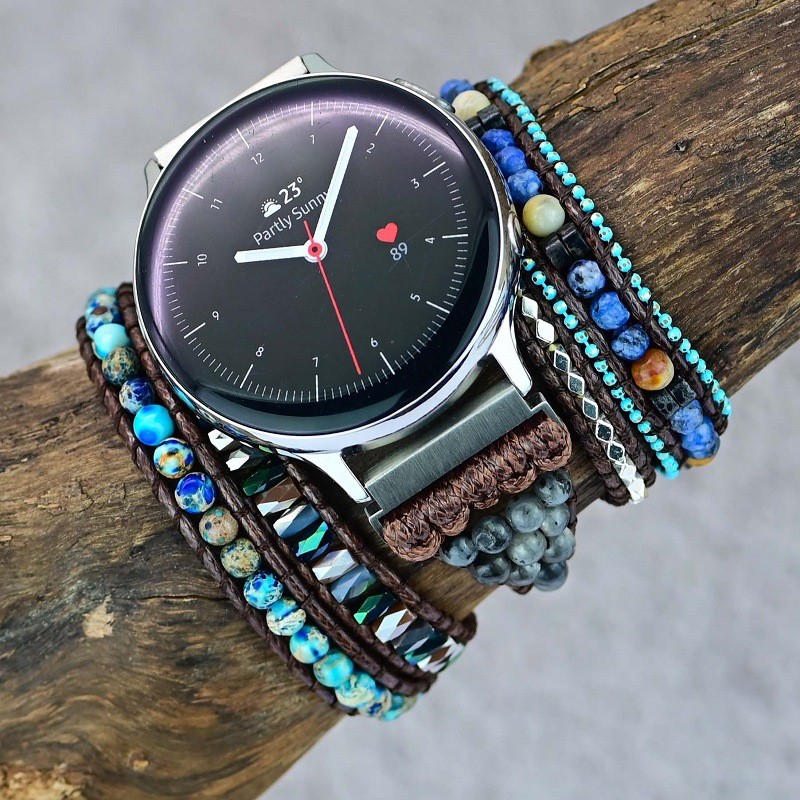 20MM 22MM ボヘミアンウォッチバンド レディース G - Stones Watches & Jewelry In Sweden Ab のレビューと価格