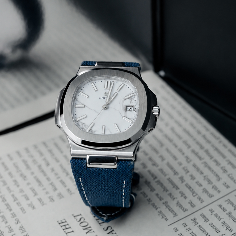 ENITON 38mm ストーンダイアル コンポジットニット - Stones Watches & Jewelry In Sweden Ab のレビューと価格