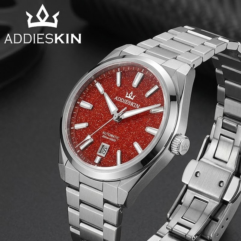 AddiesKin K010 高級天然石文字盤メンズ腕時計  - Stones Watches & Jewelry In Sweden Ab のレビューと価格