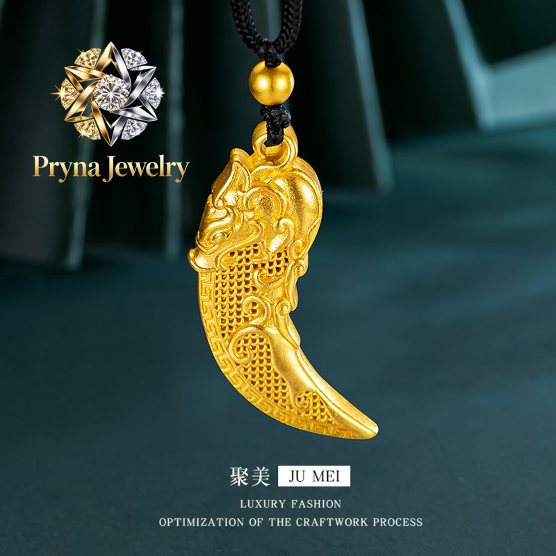 プリナジュエリー 高級24K 9999純金 本物の金 メンズ - Wolf Jewelry & Watches Tampa Reviews のレビューと価格