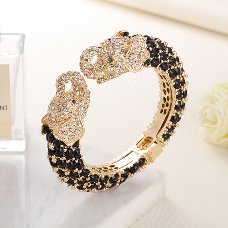 フラットパラダイス-カラフルな2頭象樹脂ブレスレット、女性用 - Paradise Jewelry & Watches Llc Miami のレビューと価格
