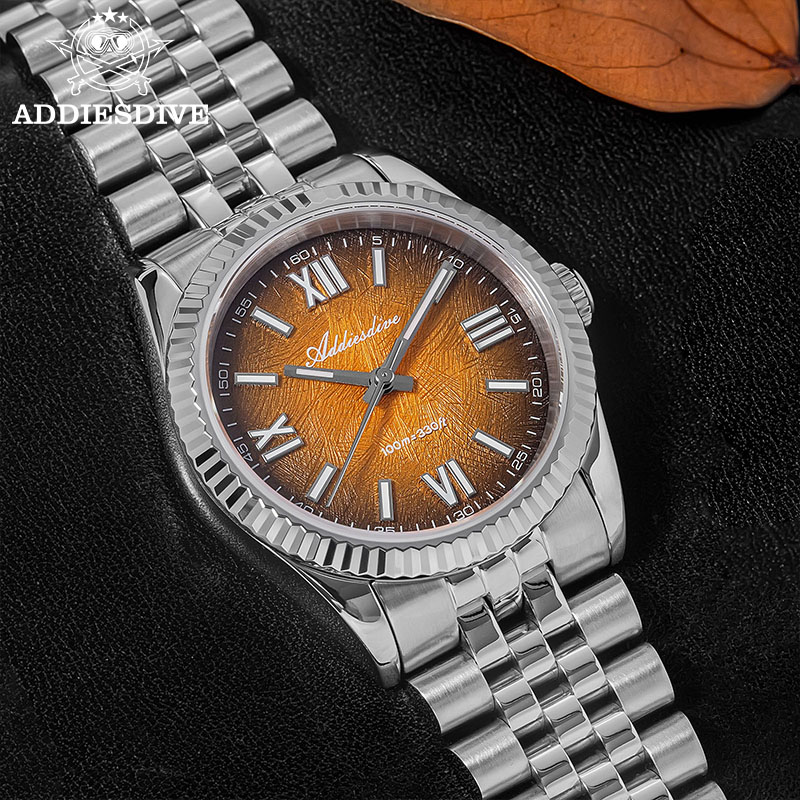 ADDIESDIVE エレガントな女性用腕時計高級サファイア - Jewelry Watches Box のレビューと価格