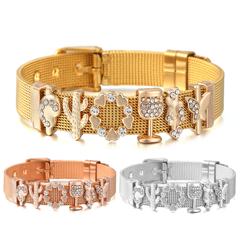 ホットセール DIY 蝶々と木々のチャームスライドビーズ 1 - Jewelry Watches For Sale のレビューと価格