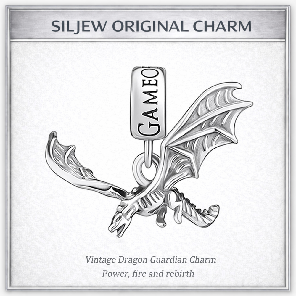 SilJew ヴィンテージ ファンタジー ドラゴン ウルフ  - Wolf Jewelry & Watches Tampa のレビューと価格