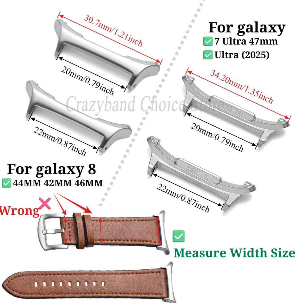 1 ペアの金属コネクタ Samsung Galaxy Wat - Jewelry Stores Watches のレビューと価格