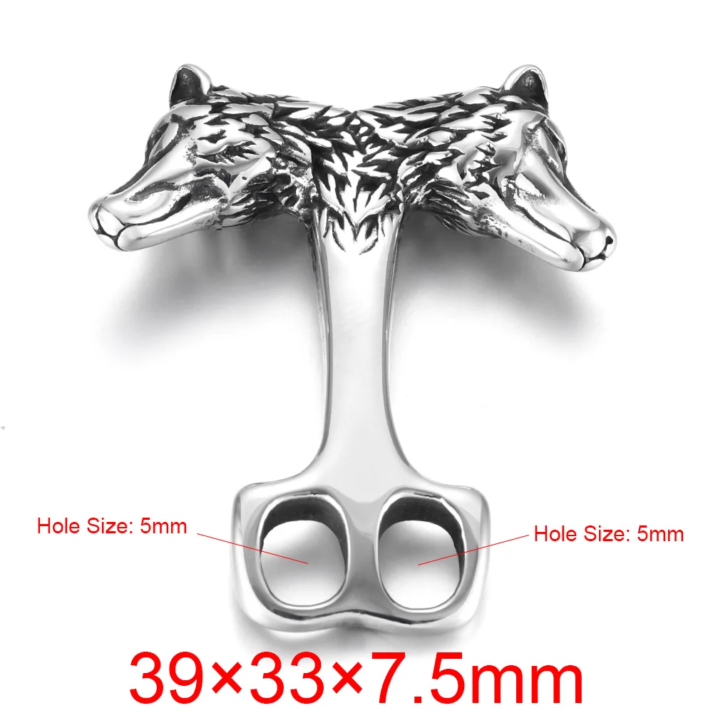 ステンレス鋼のオオカミのフック,ジュエリー作り,ダブルホール - Wolf Jewelry & Watches Tampa Reviews のレビューと価格