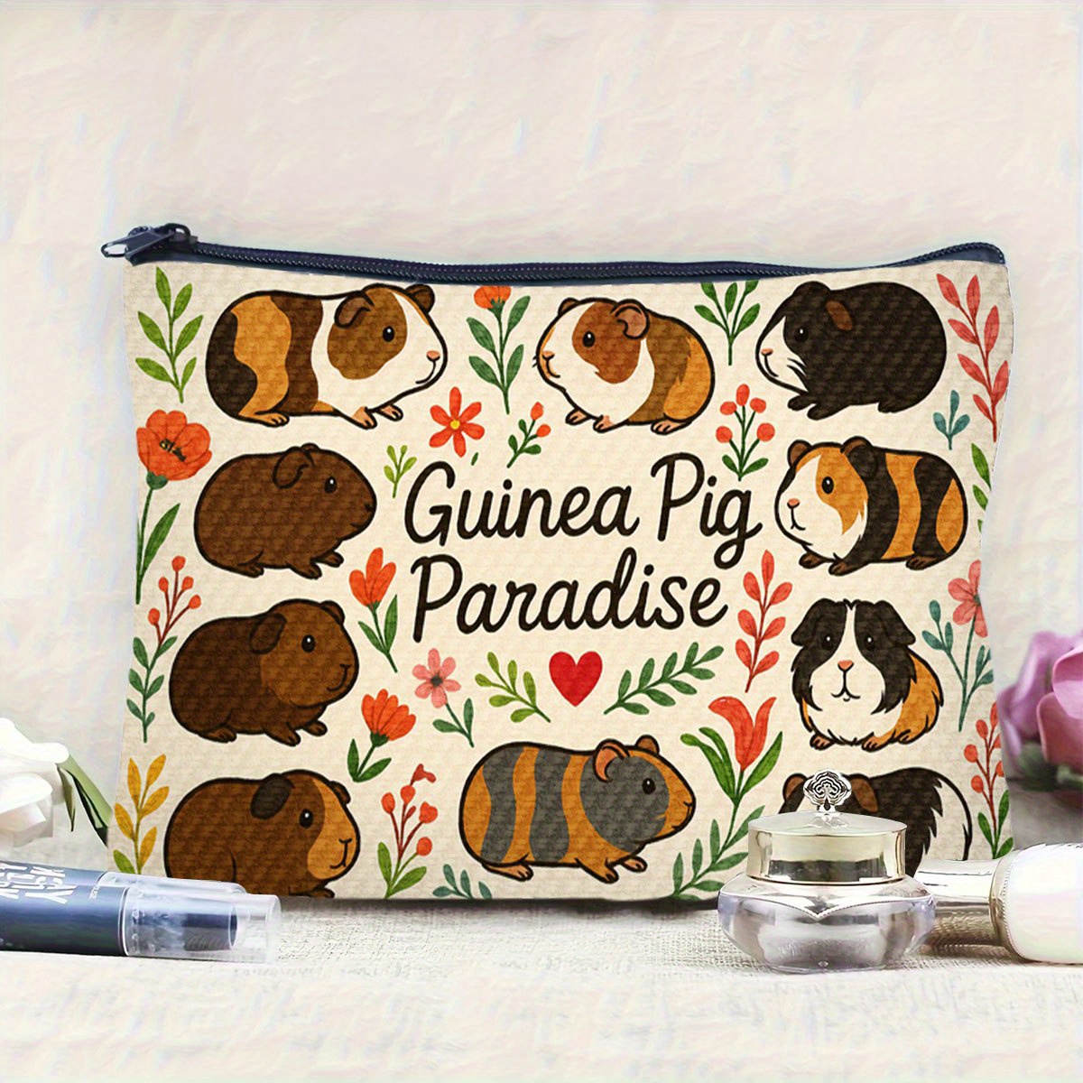 A Guinea Pig Paradise メイクアップバッ - Paradise Jewelry & Watches Llc Miami のレビューと価格