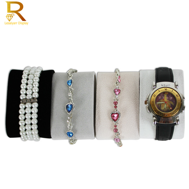ホット販売ブラックホワイトスエード時計クッション時計枕ケース - Jewelry Watches For Sale のレビューと価格
