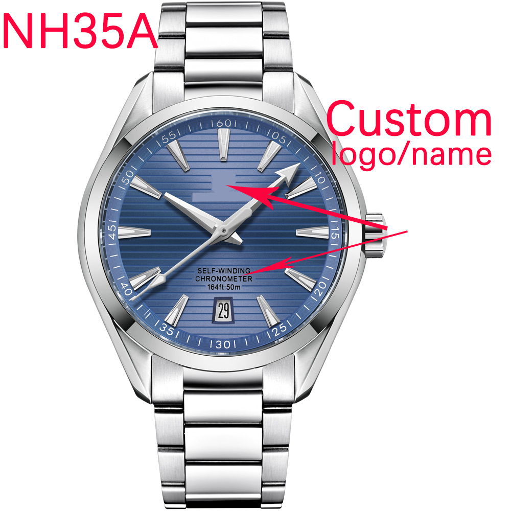 高級NH35ムーブメントカスタムロゴ41mmメンズスポーツ自 - Jewelry Style Watches のレビューと価格
