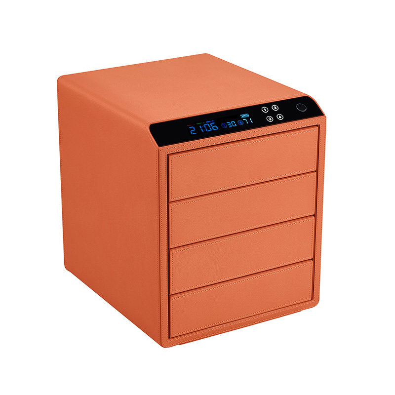 スマートで人気のジュエリーボックス、革製収納セーフボックス、 - Jewelry Watches Box のレビューと価格