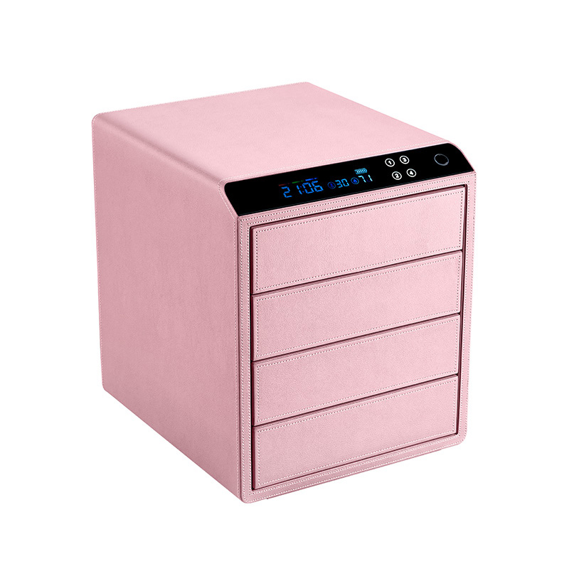 スマートで人気のジュエリーボックス、革製収納セーフボックス、 - Jewelry Watches Box のレビューと価格
